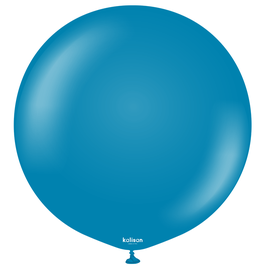 5 ballons 45cm Deep Blue