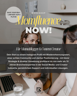 MOMfluence NOW!-Workshop Pre Launch Angebot