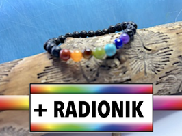 7 Chakren Armband + Radionik Fernbehandlung für Deine 7 Chakren