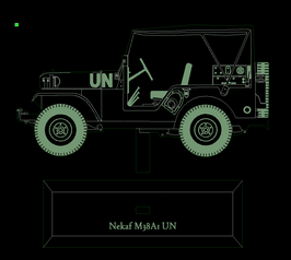 Nekaf M38A1 UN met huif