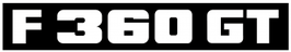 FENDT F 360 GT - Typenschriftzug