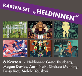 Kartenset - HELDINNEN
