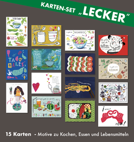 Kartenset - LECKER