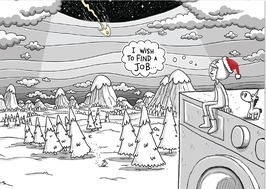 X-Mas-Karte JOB-WUNSCH