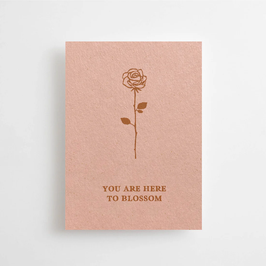 You are here to blossom - Minikarte