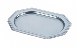 Piatto Argento PS  cm. 34x24 - 5 pezzi