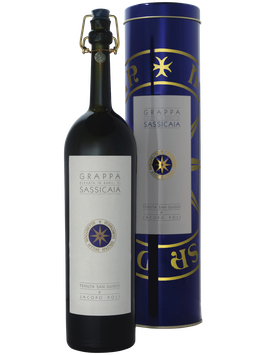 Grappa Barili Di Sassicaia in GP 40% Vol., 0,5l