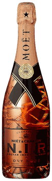 MOÊT & CHANDON NIR DRY ROSÊ M/ LED LYS