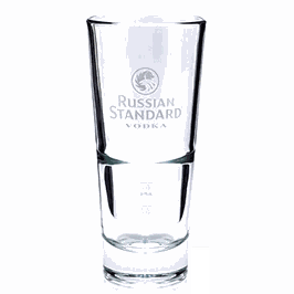 Russian Standard VODKA GLAS