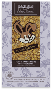 OSTERN 2025 TAFELSCHOKOLADE HASE HASELNUSSKROKANT VOLLMILCH