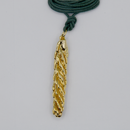 CIONDOLO Spiga di Grano Oro Giallo