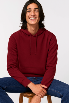 FELPA DRUMMER Unisex - Burgundy