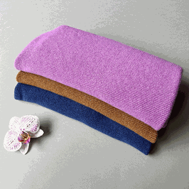 MEDI Kaschmir Triangle Dreieckstuch plattiert - Doubleface