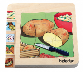 Lagen-Puzzle „Kartoffel“