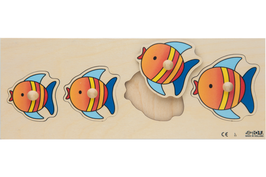 Rolf Puzzles - Klein-großes Fischregal