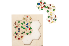 Rolf Puzzles - Karussell-Puzzle Natur, 7-teilig