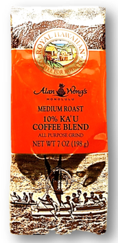 10%Ka'u   RoyalHawaiian  MediumRoast  7oz(198g)