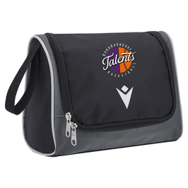 MACRON PAROS Beauty Bag schwarz mit Talents Logo
