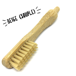 2 tetes de rechange souples pour brosse a dents bambou rechargeable