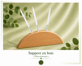 Support touches à sentir en  Bois