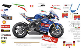 グラフィックステッカー MotoGP 2025 DUCATI Mugello