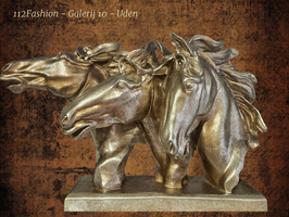 TRIO PAARDEN, DUTCH BAROC
