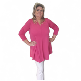 OPHILIA RINA 26S PLAIN BEACH FUCHSIA