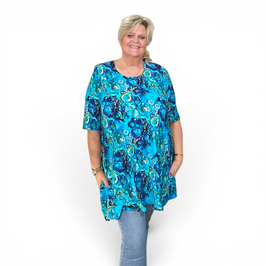 TUNIEK, LA STRADA, BLUE/D.BLUE/GREEN