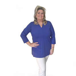 OPHILIA 24W JERSEY CREPE COBALT TRAVEL PUNTY