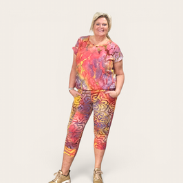 MAGNA CAPRI BROEK, COLOR EXPLOSIE, EM-7001