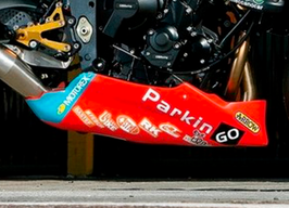 PLASTIC BIKE STREET TRIPLE 675 2010 BELLYPAN