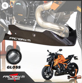 FACTORY m Carbon Belly Pan for 1390 Super Duke R