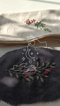 Stickaufkleberset "Florales"
