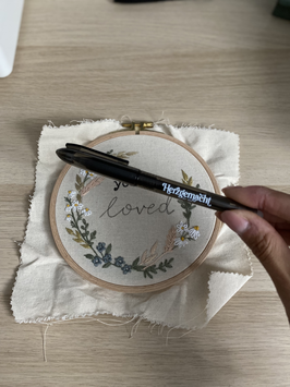 Hitzestift zum Aufmalen von Vorlagen