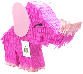 Pinata Elefant rosa