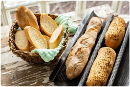 Baguetteblech mit Antihaftbeschichtung by Wundermix