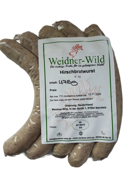 Hirschbratwurst