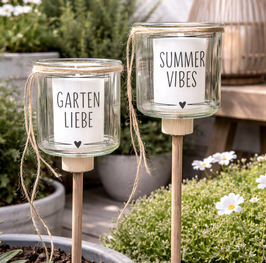 Gartenfackeln neu