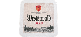 Westerwald-Bräu Bierdeckel