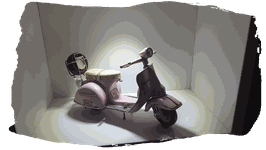 VESPA MINIATURE ROSE