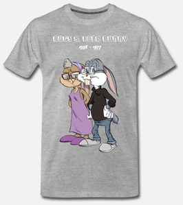 BUGS & LOLA BUNNY GRIS HOMME / ENFANT