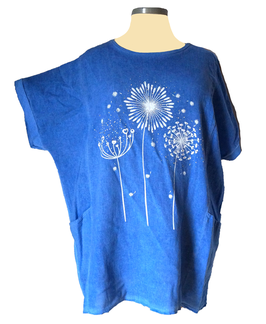 Nature Styles! Shirt mit Taschen SilverStones & Flower 3 (09818)