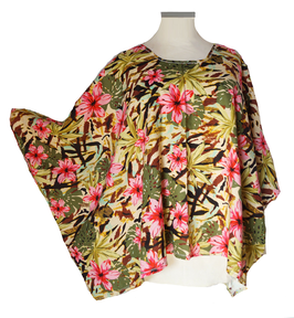 MD-ULSM Lagenlook Shirt Flower (09072) (3)