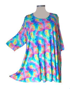 Longshirt in Zauber-A-Linie MultiColor (00402)