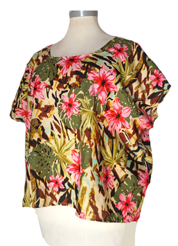 MD-ULSM Lagenlook Shirt Flower (09072) (2)