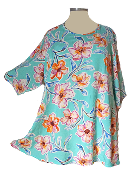 Summerline Longshirt in Zauber-A-Linie "BigFlower" (00011)