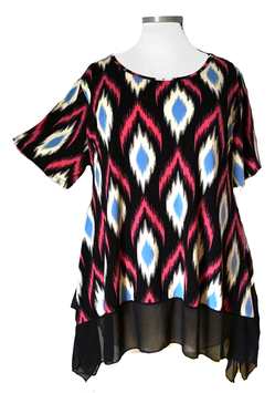 UniMultiColormix Zipfelshirt Longshirt Style3 (09841)