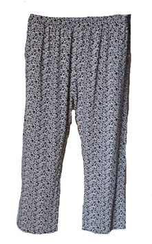 FlowerLines Hose Black & White (00158)
