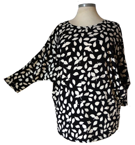 Elegant & Chic Shirt "Blättchen" (09833)