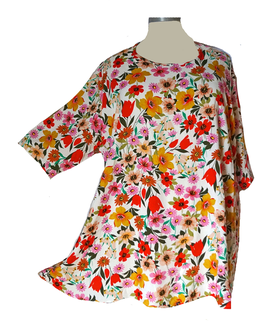 Summerline Longshirt in Zauber-A-Linie "SummerFlower" (00013)